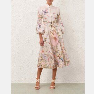 NWOT! Zimmermann Rebellion Button Midi Dress